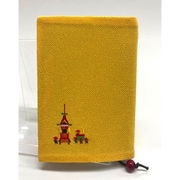 京都刺繍ブックカバー 鉾 イエロー TK7481B