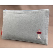 TK7824A [京都刺繍角ポーチ（大） 京都タワー ブルー]