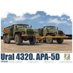 ZM80159 1/48 ウラル 4320トラック＆APA-5D航空電源車 2両セット [組立式プラスチックモデル]