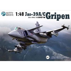 KH80117 1/48 サーブJAS39A/Cグリペン [組立式プラスチックモデル]