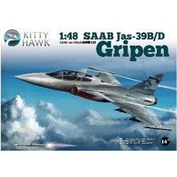 KH80118 1/48 JAS 39B/D グリペン [組立式プラスチックモデル]