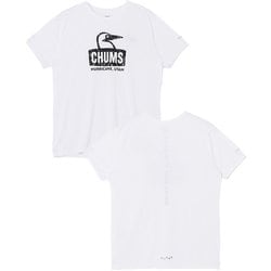 ランニングブービーフェイスTシャツ メンズ ランニングウェア シャツ White（W001） Mサイズ CH01-2494