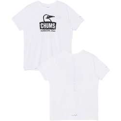 ランニングブービーフェイスTシャツ メンズ ランニングウェア シャツ White（W001） Lサイズ CH01-2494