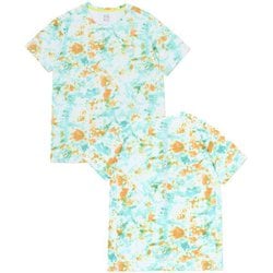 ランニングオールパターンTシャツ メンズ ランニングウェア シャツ Canyon-Dye（Z358） Lサイズ CH01-2498