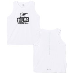 ランブービーフェイススリーブレスシャツ メンズ ランニングウェア シャツ White（W001） Mサイズ CH01-2499