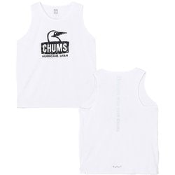 ランブービーフェイススリーブレスシャツ メンズ ランニングウェア シャツ White（W001） Mサイズ CH01-2499