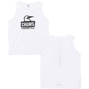ランブービーフェイススリーブレスシャツ メンズ ランニングウェア シャツ White（W001） Lサイズ CH01-2499