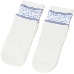 ランニングハートビートクルーソックス ユニセックス ランニングウェア ソックス White（W001） Sサイズ（25-27cm） CH06-1124
