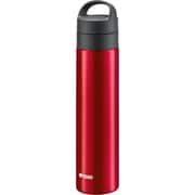 真空断熱ボトル 0.6L クリアーレッド MKB-T601RB