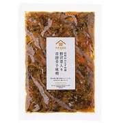 fsh00656 信州のおかず味噌 野沢菜入り青唐辛子味噌 80g