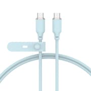 USB-C ＆ USB-C ケーブル ALL CANDY PD対応 60W 1.2m アリスブルー AC-CC-JD60W12BL