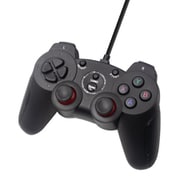 PCゲーム用有線コントローラー ブラック GP-01