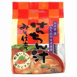けんちん汁 みそ仕立て（フリーズドライ） 10.6g×4袋