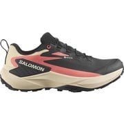 GENESIS GORE-TEX W レディース トレイルランニングシューズ BLACK/TENDER PEACH/FUSION CORAL 22.5cm L47807900