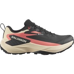 GENESIS GORE-TEX W レディース トレイルランニングシューズ BLACK/TENDER PEACH/FUSION CORAL 25.5cm L47807900