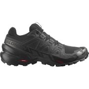 スピードクロス6 レディース トレイルランニングシューズ BLACK/BLACK/PHANTOM 25.5cm L41742800