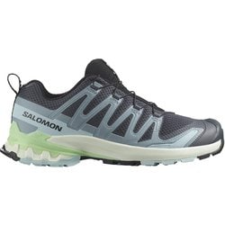 エックスエー プロ 3D V9 レディース ハイキングシューズ TURBULENCE/ICED AQUA/PATINA GREEN 23.5cm L47748000