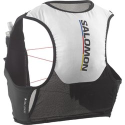 SENSE PRO 6 RACE FLAG SET （フラスク付） ランニング トレイルランニング ザック 6L BLACK/WHITE Lサイズ LC2483600