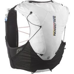 アドバンススキン 12 RACE FLAG （フラスク付） ランニング トレイルランニング ザック 12L BLACK/WHITE Lサイズ LC2483700