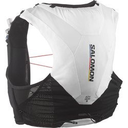 アドバンススキン 5 RACE FLAG （フラスク付） ランニング トレイルランニング ザック 5L BLACK/WHITE Mサイズ LC2483800