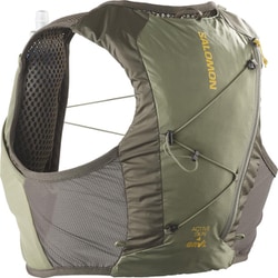 アクティブスキン 4 グラベル （フラスク付） ランニング トレイルランニング ザック 4L WREN/DEEP LICHEN GREEN/SPICY MUSTARD XSサイズ LC2687700