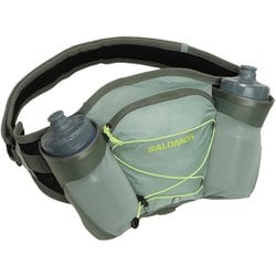 CROSS BELT 2 BOTTLES ランニング ランナーポーチ GREEN MILIEU/AGAVE GREEN/SHARP GREEN LC2466300