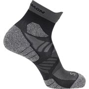 エアロ アンクル ユニセックス ランニングウェア ソックス BLACK/CASTELROCK Sサイズ(22-24cm) LC2624600