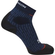 ULTRA GLIDE ANKLE ユニセックス ランニングウェア ソックス CARBON/FRENCH BLUE/FIERY RED Lサイズ(27-29cm) LC2625100