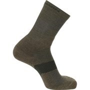 エックス ウルトラ クルー ユニセックス ソックス MARTINI OLIVE/STONE GREY Lサイズ（27-29cm） LC2627200