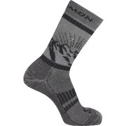 レトロ ウール クルー ユニセックス ソックス BLACK/ASPHALT Lサイズ(27-29cm) LC2623800