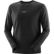 SHKout CORE LS TEE M メンズ ランニングウェア シャツ DEEP BLACK Lサイズ LC2424400