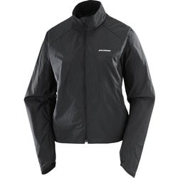 シェイクアウトフライジャケット レディース ランニングウェア ブレーカー DEEP BLACK Sサイズ LC2417100