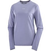 SHKout CORE LS TEE W レディース ランニングウェア シャツ BLUE GRANITE XSサイズ LC2426200