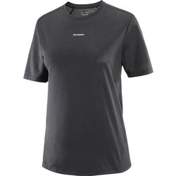 シェイクアウトコアショートスリーブティー レディース ランニングウェア シャツ DEEP BLACK Sサイズ LC2425200