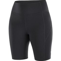 SHKout BLISS SHORT TIGHT 8" レディース ランニングウェア タイツ DEEP BLACK XSサイズ LC2419300