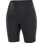 SHKout BLISS SHORT TIGHT 8" レディース ランニングウェア タイツ DEEP BLACK Mサイズ LC2419300
