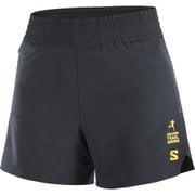 SHAKEout CORE 4" GOLDEN TRAIL SERIES レディース ランニングウェア ショートパンツ DEEP BLACK Mサイズ LC2484700