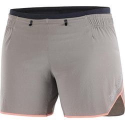 SENSE AERO 5" SHORTS W レディース ランニングウェア ショートパンツ IRON/NEON FLAME XSサイズ LC2437700