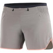 SENSE AERO 5" SHORTS W レディース ランニングウェア ショートパンツ IRON/NEON FLAME Mサイズ LC2437700