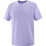 サロモンロゴ メンズ カットソー VIOLET TULIP Mサイズ LC2527700