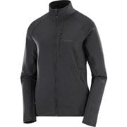 ESSENTIAL LIGHTWARM FZ W レディース フリース DEEP BLACK Mサイズ LC2445900