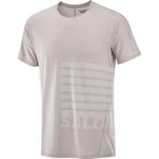 SENSE SS T GFX M メンズ ランニングウェア シャツ ETHEREA/WHITE Lサイズ LC2694500