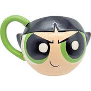 キャラクター フェイスマグ マグカップ パワーパフガールズバターカップ facemug SAN4613-3