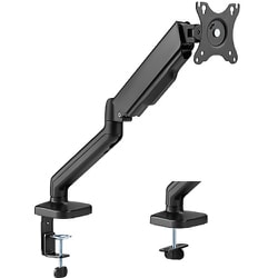 メカニカルスプリング式 液晶モニターアーム 17～32インチ対応 耐荷重約2～9kg DTA-AR01BK