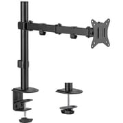 ポール固定式 液晶モニターアーム 17~32インチ対応 耐荷重約2~9kg DTA-AR02BK