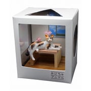 CATB-1 1/12 みにちゅアニマル ねこ 洋室の情景 サクラ [塗装済完成品フィギュア]
