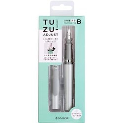 TUZU ADJUST 万年筆 セルフパッケージ グレー B（太字） 120541621