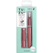 限定 TUZU ADJUST 万年筆 セルフパッケージ レッド F(細字) 120541230