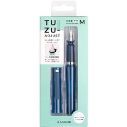 限定 TUZU ADJUST 万年筆 セルフパッケージ クリアネイビー M（中字） 120541442