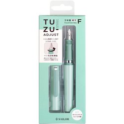 TUZU ADJUST 万年筆 セルフパッケージ グリーン F（細字） 120541260